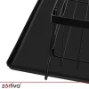 Сушилка для посуды двухъярусная Zortiva 43 см Black (5904576554279)