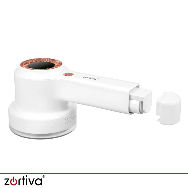 Машинка для видалення катишків бездротова Zortiva 4 леза 3 режими White (5904576554422)