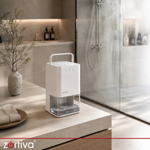 Осушувач повітря Zortiva Brezia 1400 мл 380 мл/24 год LED таймер (5904576554484)
