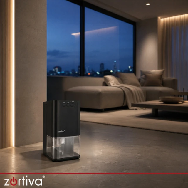 Осушувач повітря Zortiva Serivo 36 Вт 1400 мл 380 мл/24 год LED таймер (5904576554507)