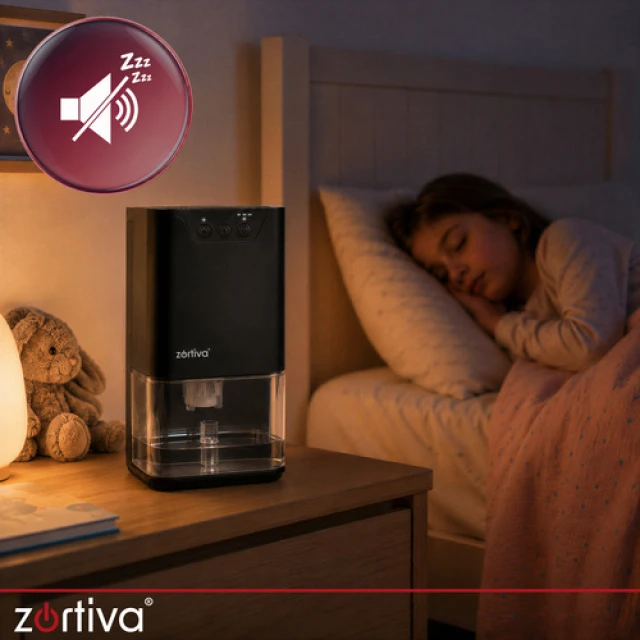 Осушувач повітря Zortiva Serivo 36 Вт 1400 мл 380 мл/24 год LED таймер (5904576554507)