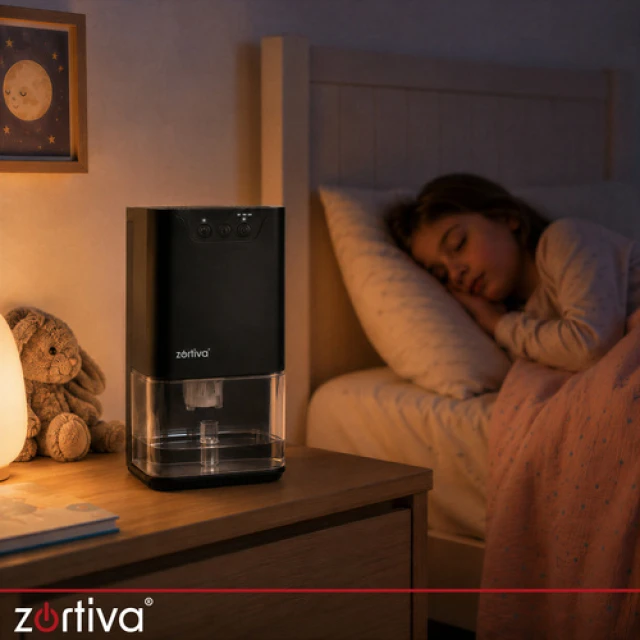 Осушувач повітря Zortiva Serivo 36 Вт 1400 мл 380 мл/24 год LED таймер (5904576554507)