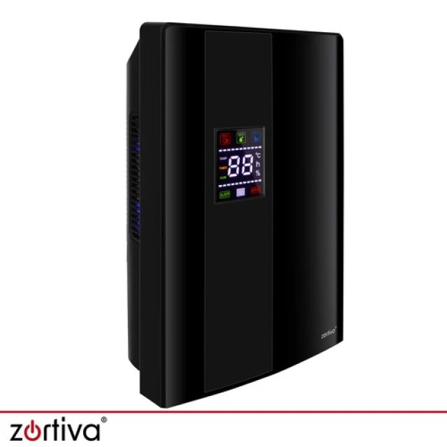 Осушитель воздуха Zortiva 90 Вт 2 л гигростат таймер пульт ДУ до 30 м² (5904576554521)