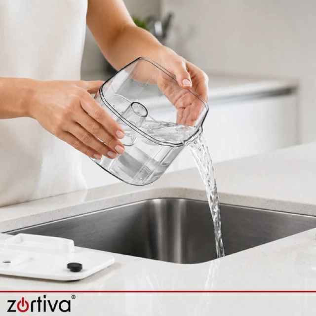 Осушувач повітря Zortiva 90 Вт 2 л гігростат таймер пульт до 30 м² (5904576554538)