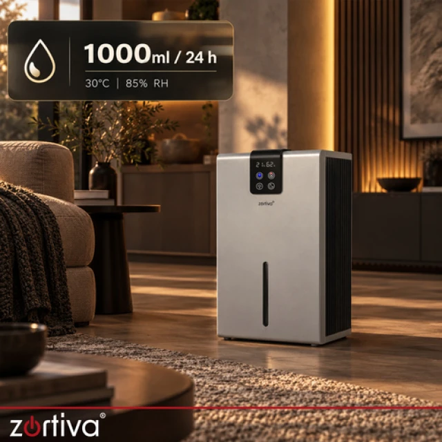 Осушувач повітря Zortiva 1 л/24 год Silver (5904576554569)