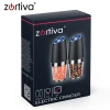 Млинок для спецій електричний гравітаційний Zortiva 2 шт (5904576554644)
