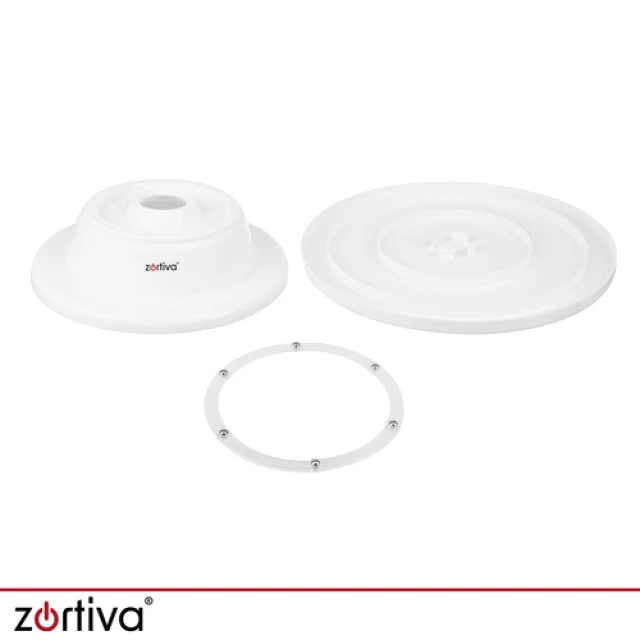 Підставка для торта обертова Zortiva 28 см + 3 шпателі (5904576554675)