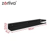 Полиця для ванної кімнати Zortiva 50 см Black (5904576554712)