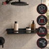 Полиця для ванної кімнати Zortiva 50 см Black (5904576554712)