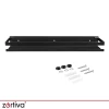 Полиця для ванної кімнати Zortiva 50 см Black (5904576554712)