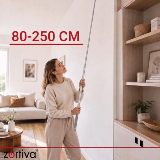 Телескопічна щітка для прибирання пилу Zortiva 250 см (5904576554743)