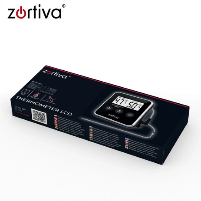 Кухонний термометр з щупом Zortiva від -20 до 250°C (5904576554750)