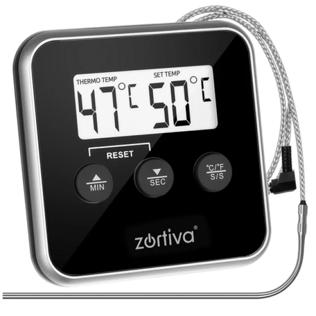 Кухонний термометр з щупом Zortiva від -20 до 250°C (5904576554750)