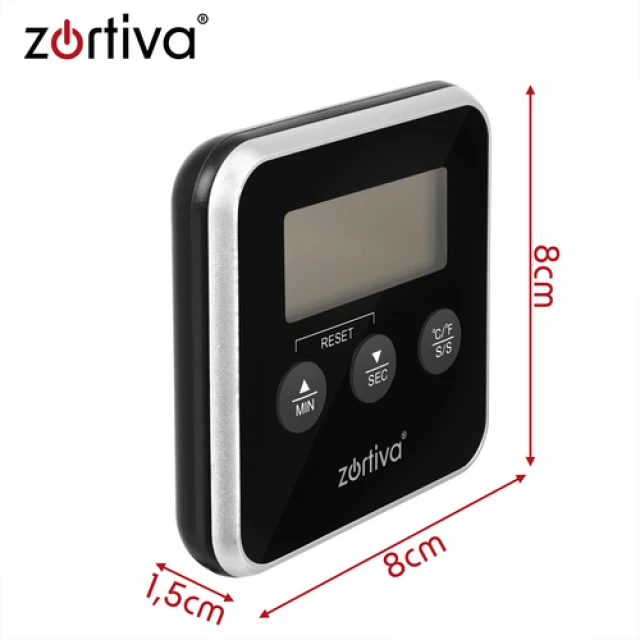 Кухонний термометр з щупом Zortiva від -20 до 250°C (5904576554750)
