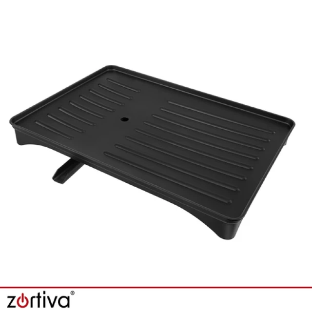 Сушарка для посуду двоярусна Zortiva Black (5904576554828)
