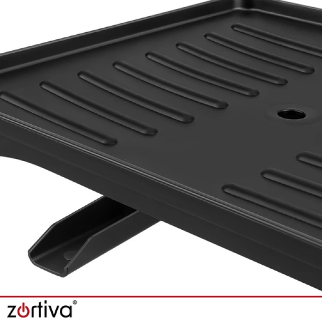 Сушарка для посуду двоярусна Zortiva Black (5904576554828)