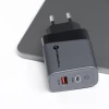 Мережевий зарядний пристрій Forcell F-Energy GaN USB C + USB A QC4.0 PD 4A 45W Grey (5904596231440)