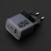 Мережевий зарядний пристрій Forcell F-Energy GaN USB C + USB A QC4.0 PD 4A 45W Grey (5904596231440)