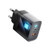 Мережевий зарядний пристрій Forcell F-Energy GaN USB C + USB A QC4.0 PD 4A 45W Grey (5904596231440)