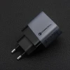 Мережевий зарядний пристрій Forcell F-Energy GaN USB C + USB A QC4.0 PD 4A 45W Grey (5904596231440)