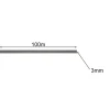 Леска армированная Bigstren 3 мм x 100 м квадратная (5904665712160)