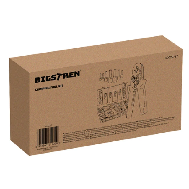 Прес-кліщі для наконечників Bigstren 0,25-10 мм² (5904665712399)