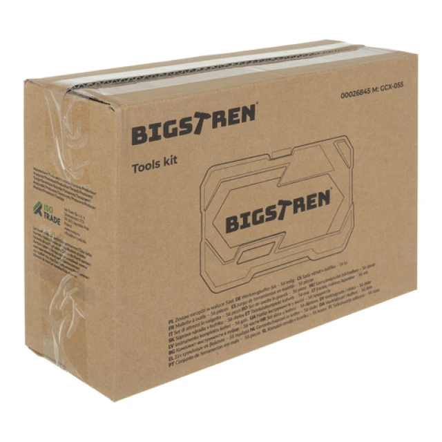 Набір інструментів Bigstren 56 шт у валізі (5904665712771)