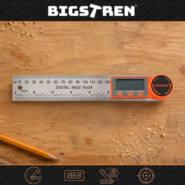 Кутомір електронний Bigstren 200 мм (5904665712795)