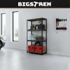 Стелаж для гаража Bigstren 150×75×30 см Black (5904665712924)