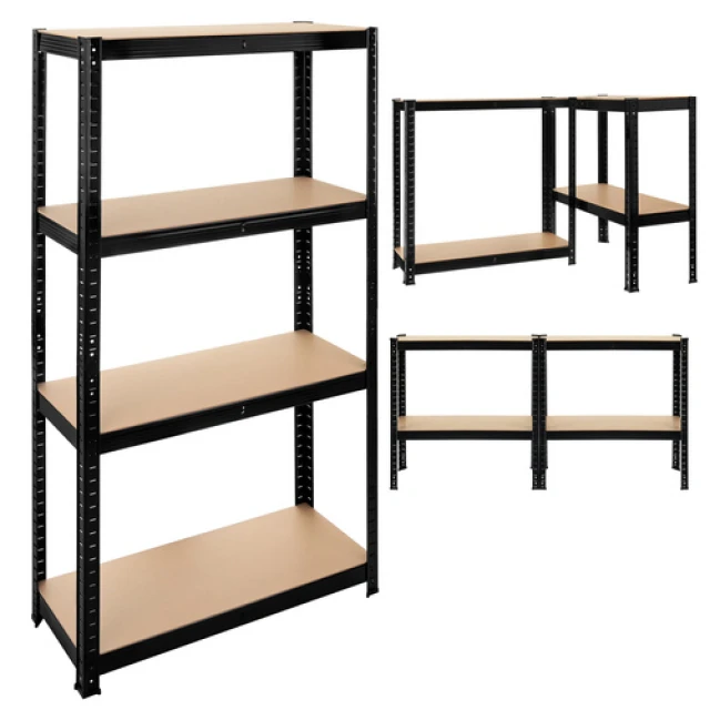 Стелаж для гаража Bigstren 150×75×30 см Black (5904665712924)