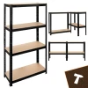 Стелаж для гаража Bigstren 150×75×30 см Black (5904665712924)