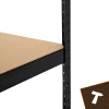 Стелаж для гаража Bigstren 150×75×30 см Black (5904665712924)