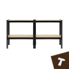 Стелаж для гаража Bigstren 150×75×30 см Black (5904665712924)