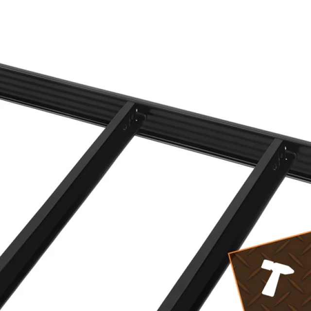 Стелаж складський Bigstren 180x100x60 см Black (5904665712962)