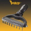 Тример-скребок Purlov для шерсті (5904665713075)