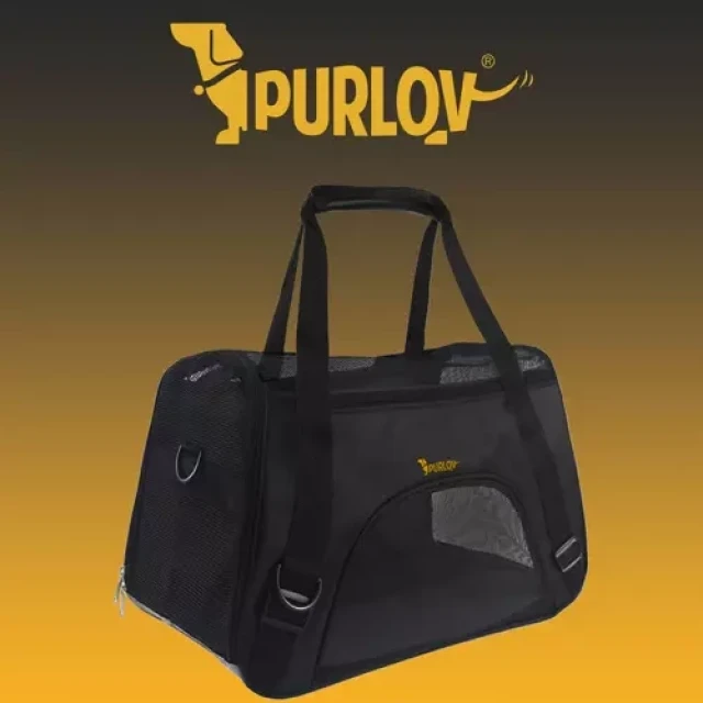 Сумка-переноска для собак і котів Purlov (5904665713129)