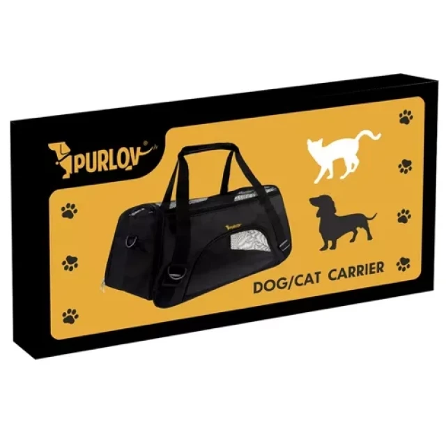 Сумка-переноска для собак і котів Purlov (5904665713129)