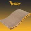 Когтеточка для кошек Purlov горизонтальная волнистая (5904665713297)