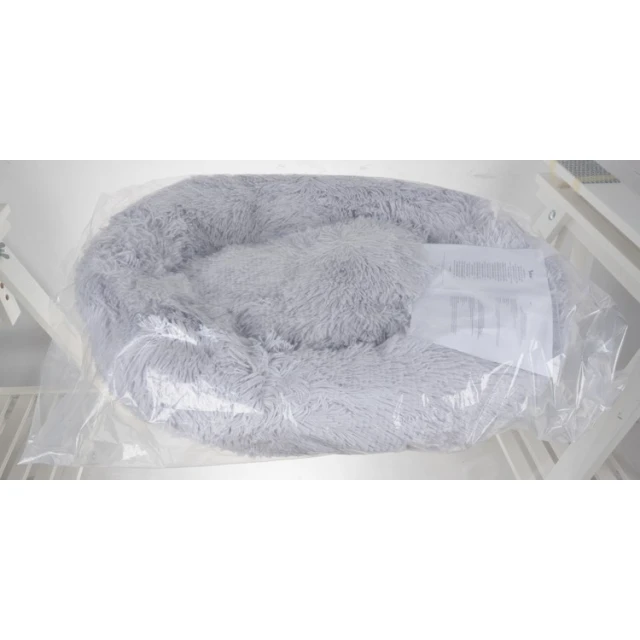 Лежак для собак Purlov M Grey (5904665713334)