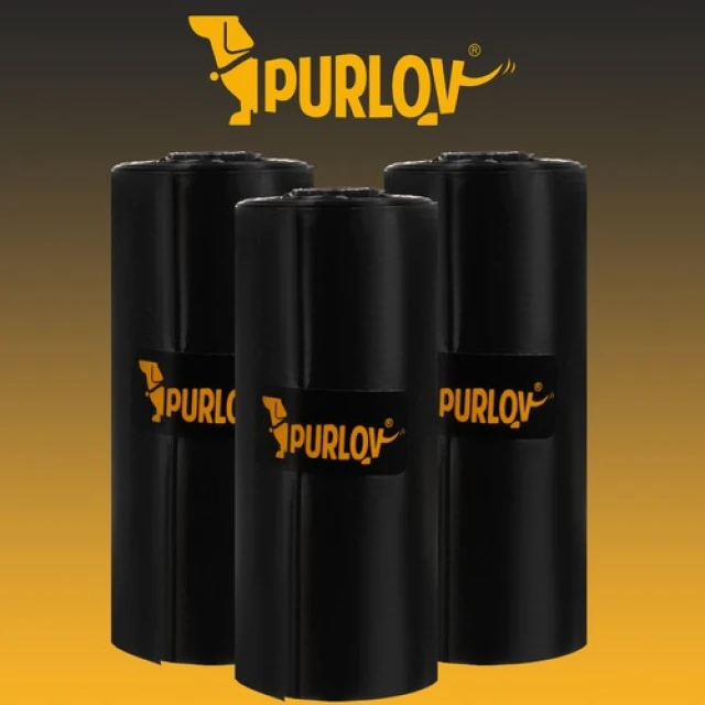 Пакеты для уборки Purlov 1000 шт + чехол (5904665713341)