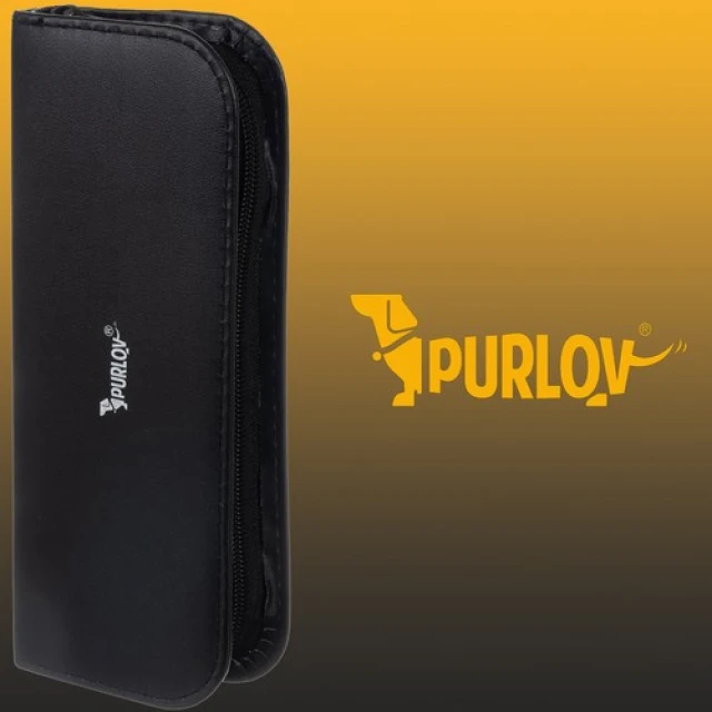 Ножиці для стрижки собак Purlov набір з чохлом (5904665713396)