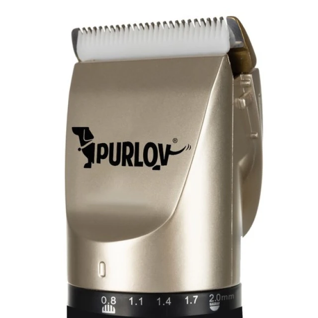 Машинка для стрижки собак набір Purlov 0,8–2,0 мм (5904665713488)