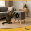 Будиночок з лежаком для котів Purlov (5904665713754)