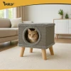 Будиночок з лежаком для котів Purlov (5904665713754)
