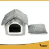 Лежак-домик для кошек Purlov Grey (5904665713860)