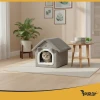 Лежак-домик для кошек Purlov Grey (5904665713860)