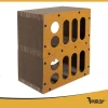 Кігтеточка для котів Purlov двоповерховий будиночок 51,5x45x28 см (5904665713945)
