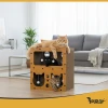 Кігтеточка для котів Purlov двоповерховий будиночок 51,5x45x28 см (5904665713945)