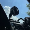Вентилятор для автомобіля подвійний Xtrobb 12V (5904665714331)
