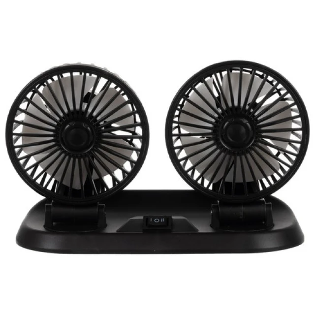 Вентилятор для автомобіля подвійний Xtrobb 12V (5904665714331)
